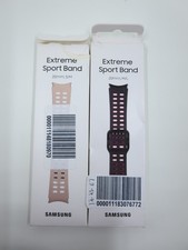LOT of 2 Genuine Samsung Extreme Sport Band Galaxy Watch 4/5/6/7 - 20mm S/M M/L