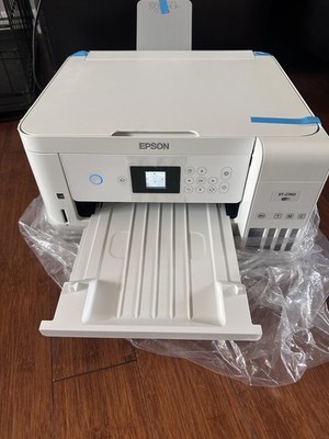Epson EcoTank ET-2760 Supertank Color Inkjet All-in-One Printer - White