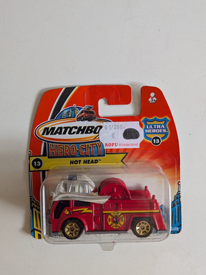 Matchbox Hero City, Hot Head, Neu