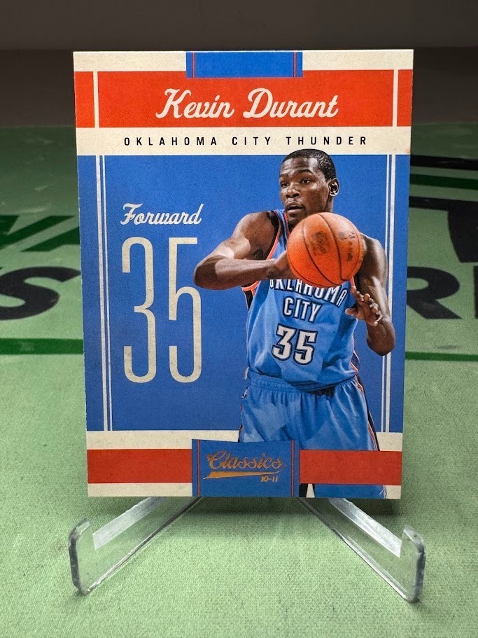 2010-11 Panini Classics Kevin Durant #33 - Oklahoma City Thunder,