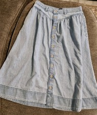 Gap Denim Midi Skirt