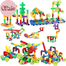STEM Building Blocks Toy for Kids, Educational Toddlers Preschool Brain Toy Kit,