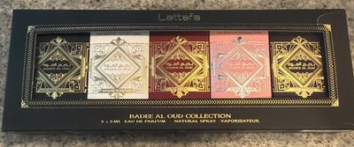 Lattafa Bade'e Al Oud Collection Mini 5 × 5 ml Eau de Parfum Gift Set Unisex