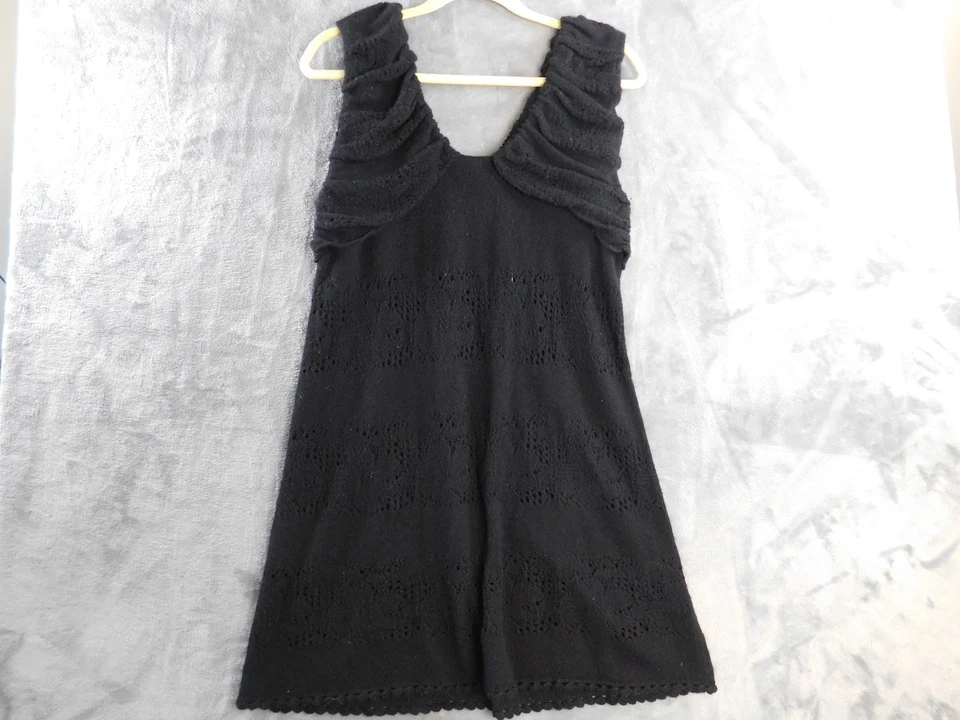 Vestido Suéter Leifsdottir Mujer Grande Lana Cachemira Cápsula Acanalado Anthropologie Foto 2 de 4