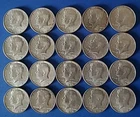 (20) 1964 90% Silver Kennedy Halves: $10.00 Face Value - "B"