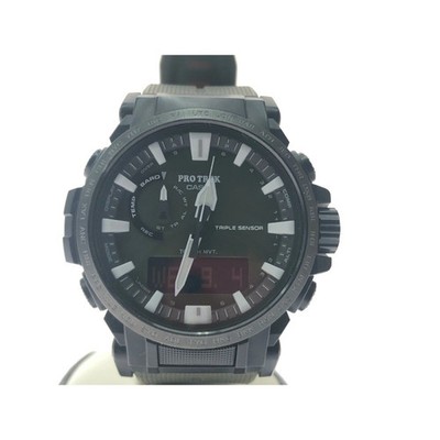 Casio Men's Pro Trek Digital Analog Radio Solar Watch PRW-61Y-3JF Used From Japa