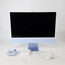 iMac 24 Blue 2024 M4 8-Core CPU 8-Core GPU 16GB 256GB SSD Very Good