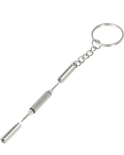 3 in 1 Glasses Repair Screwdriver Keyring. Fix Watch Eyeglasses Phone. 1-3 Pcs. - Picture 10 of 12