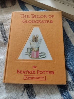 Beatrix Potter, ''The Tailor of Gloucester'' englische Ausgabe ca. 1950 Warne & Co