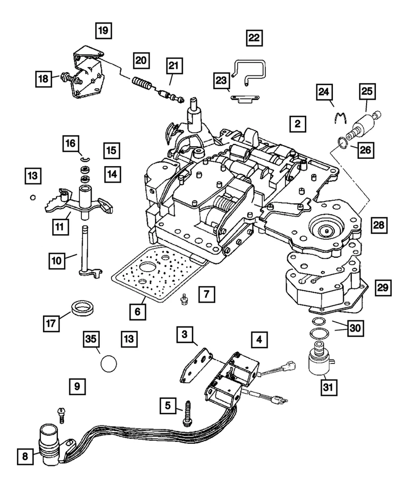 Genuine Mopar Transmission Governor Solenoid 4617210aa - Imagem 3 de 3