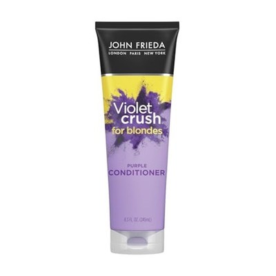 John Frieda Violet Crush Purple Conditioner, Purple Conditioner for Blonde  6 Oz