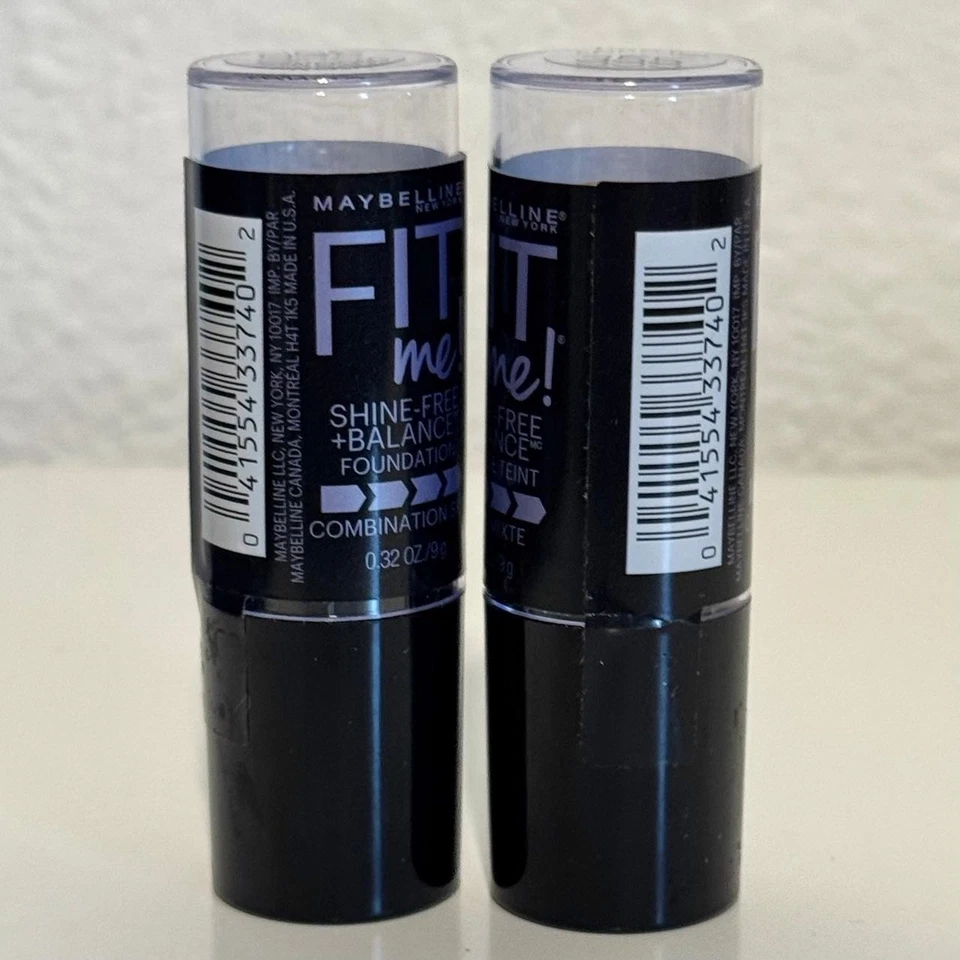 2X MAYBELLINE New York Fit Me Shine-Free, Balance Stick Foundation. 355 Coconut - Image 2 of 4