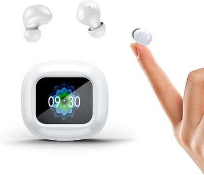 Touch Screen Invisible Small Mini Earbuds Wireless Bluetooth 5.4 Noise Cancellin