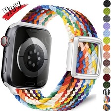 Magnetic Nylon For Apple Watch Ultra 3 2 Series 11 10 9 8 7 6 5 4 Strap Bracelet
