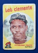 1959 Topps - Roberto Clemente HOF #478 - Pittsburgh Pirates Low-Grade