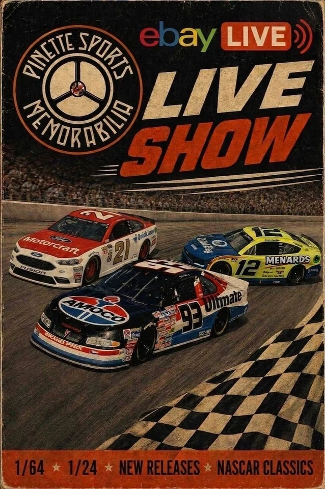 Daytona Firecracker 1/64 and 1/24 Nascar Diecast Show