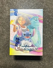2025 Topps Chrome Disney Blaster/Value Box New Sealed - 7-Packs Per Box