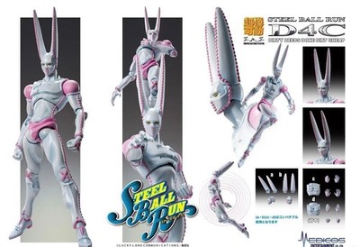 Medicos Super Action Statue D4C JoJo's Bizarre Adventure 7th part SteelBallRun