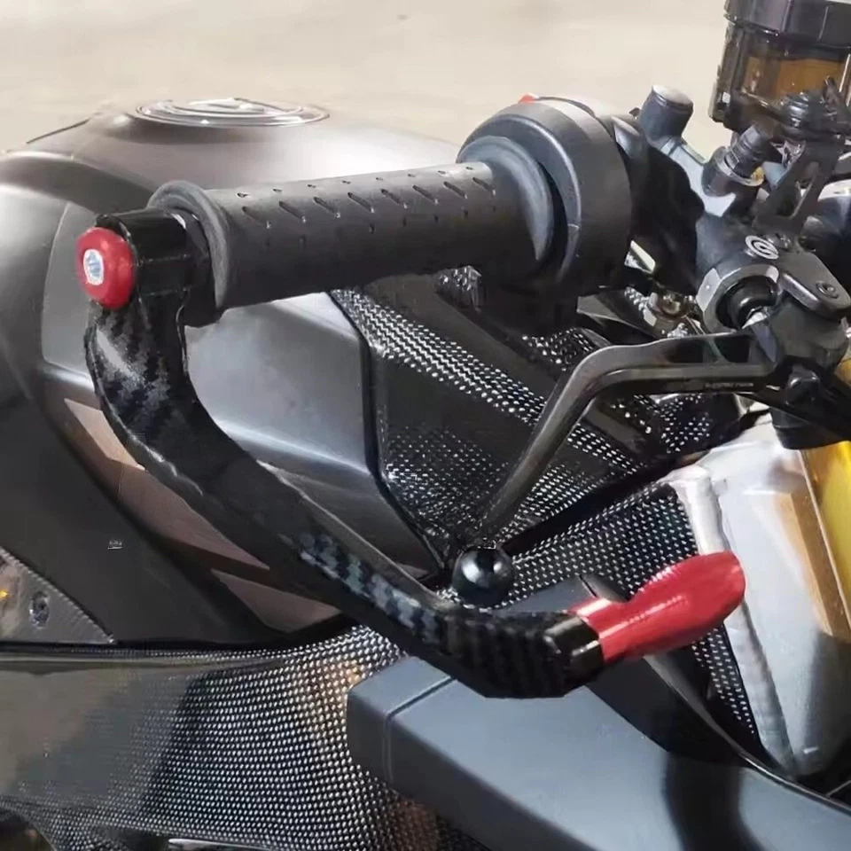 Handlebar Grips Guard Brake Clutch Levers Protector FOR HONDA CBR1000RR CBR600RR - Imagem 2 de 4