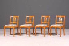 4x Wunderschöne Englische Stühle Englisch Dining Chairs Antik 60er Jahre Regency