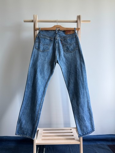 Jeans LEVI'S 501 XX Vintage 1994 Made In USA - Taille W33 L30, Délavage Pierre, état Parfait