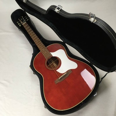 Electric Acoustic Guitar Stafford SAD-1000 Custom Red Made in