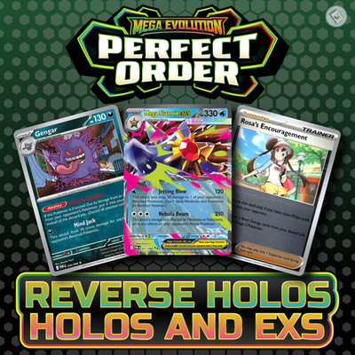 Perfect Order POR Base Master Set Choose Your Card! Holo Reverse Holo Ex Pokemon