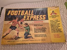 Subbuteo Football Express  5 side, boxed slightly damaged, rest vgood condition.