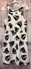MARKET & SPRUCE Sleeveless Nautical  Print Tank Dress with Elastic Waist Sz S