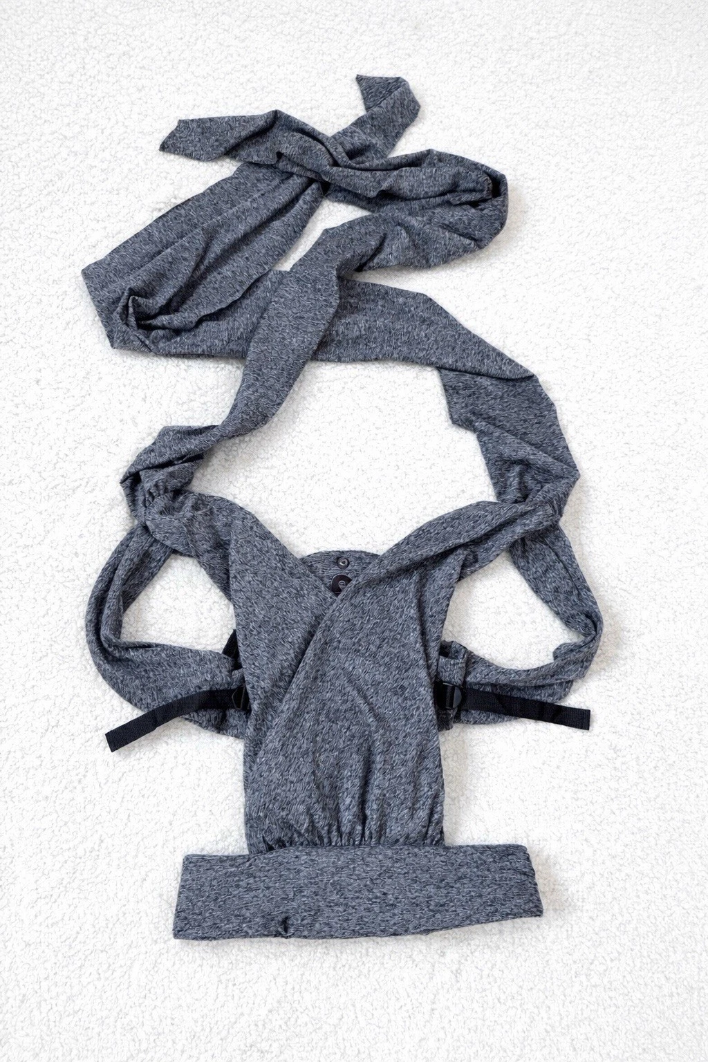 BOPPY baby wrap carrier NWOT in grey
