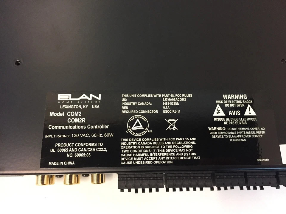 ELAN COM2 COM2R Communications Controller Intercom Telephone - Image 3 of 4