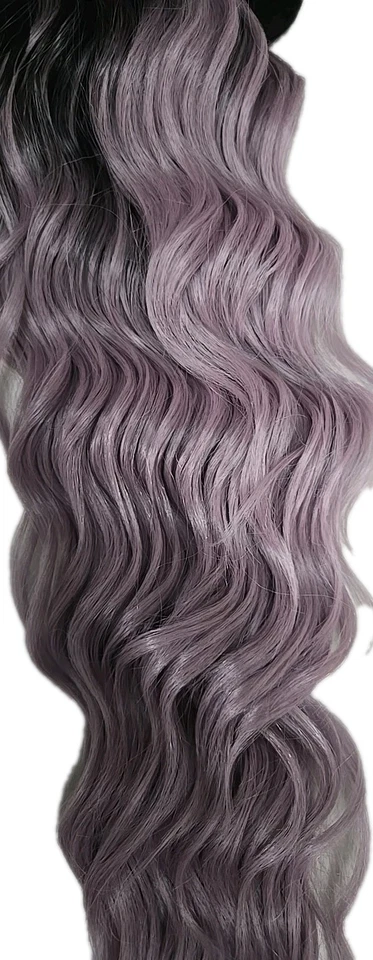 Sensationnel Cola de Caballo BRIT 22" Color Lt1B/Lila Foto 2 de 4