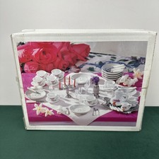 Vintage 1997 Barbie Elegant Evening Tootsietoy Tea Set Mattel Porcelain