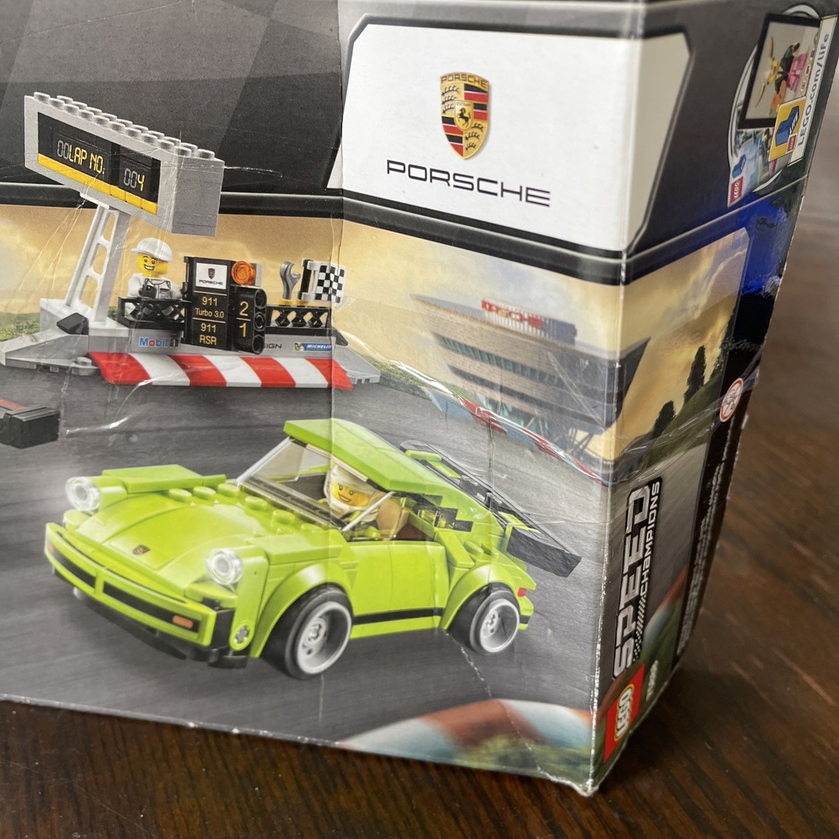 LEGO SPEED CHAMPIONS #75888: Porsche 911 RSR and 911 Turbo 3.0