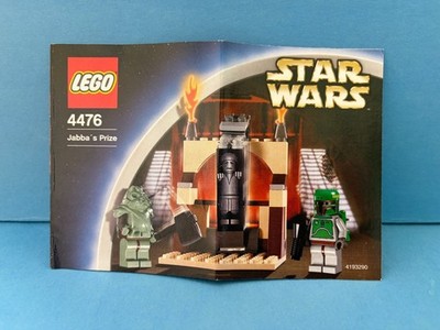 LEGO Star Wars #4476 - Jabba's Prize - Manual ONLY - Read Description!