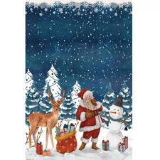 Coolmee 2'x6' Machine Washable Runner Rugs Christmas Soft Deer Christmas