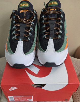 Nike Air Max 95 Yardrunners Pack FAMU Black Green Orange Low Top II7272-001