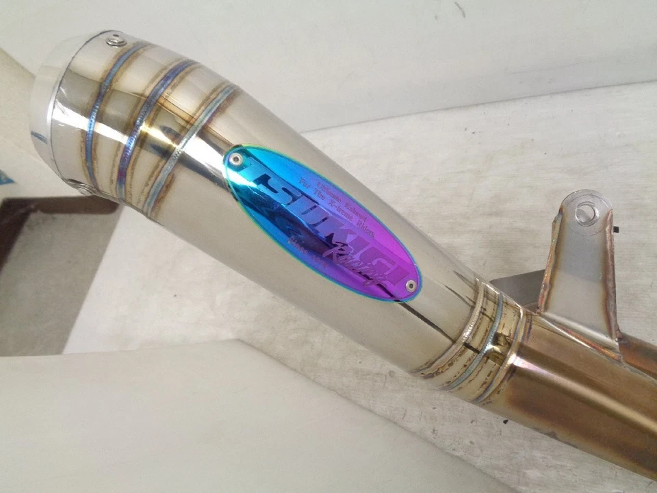 YAMAHA MT09/SP RN34J/52J 14-20 TSUKIGI RACING Gekko SUS Full Exhaust Muffler Foto 2 de 4