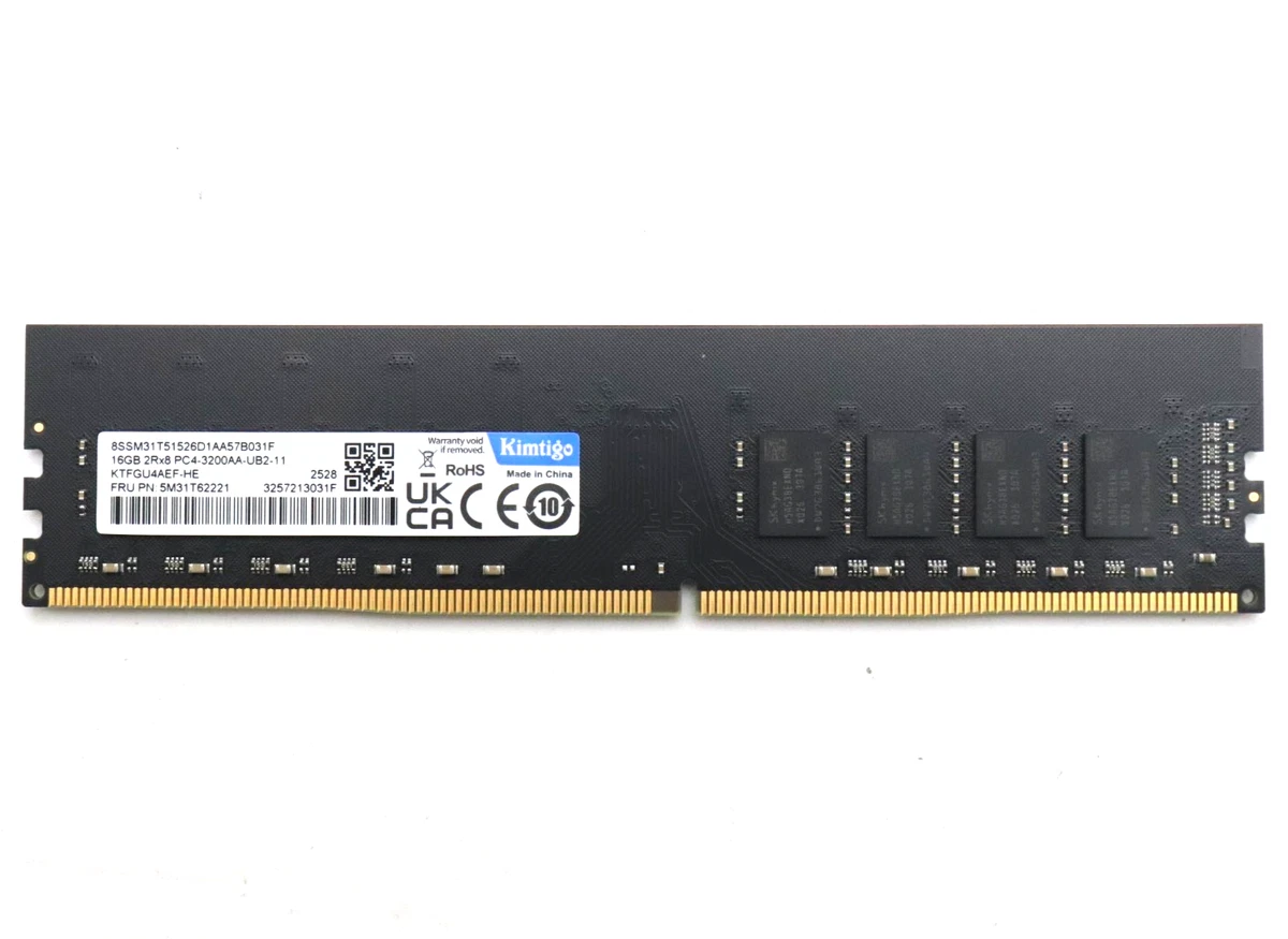 Lenovo 16 GB Total Capacity DDR4 SDRAM Memory (RAM) for sale | eBay