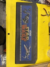 Original Atari Star Wars Arcade Upright Glass Marquee Assembly