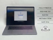 Apple MacBook Pro A2141 2.4GHz i9-9980HK 16GB RAM 512B SSD Tahoe MVVL2LL/A BTO