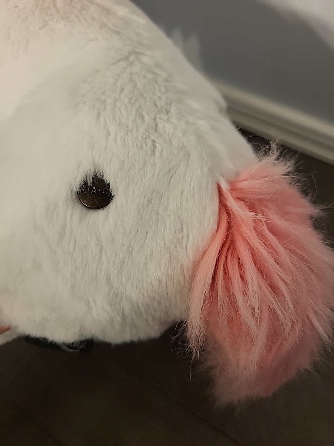 FAO Schwarz Peluche Pony Sparklers Abbigliamento e Condividi 12" Glitter Piedi Rossi Senza Cappello