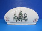 Arte Italica Natale 8" Napkin Holder Hard To Find