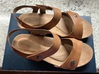 ROCKPORT ~ Pretty Leather Sandals - Women’s Size 9 -  Low Wedge w Adj Straps — photo 2