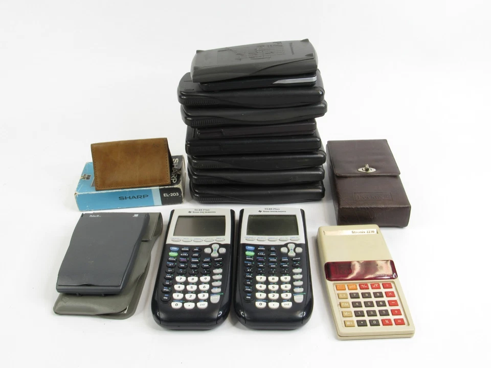 Lot Of Calculators - TI Graphing, Miscellaneous Scientific, SomeVintage Calcs - Image 2 of 2
