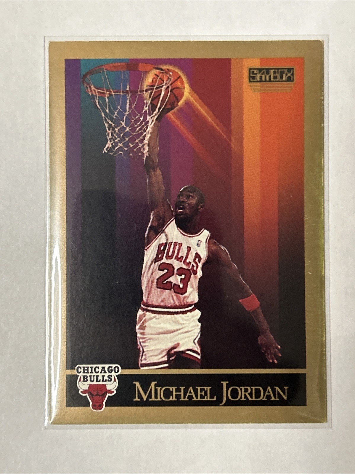 1990-91 Skybox Michael Jordan #41 Bulls