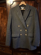 La RedouteWomens WoolBlend PinstripeBlazer Jacket -UK12 FR40