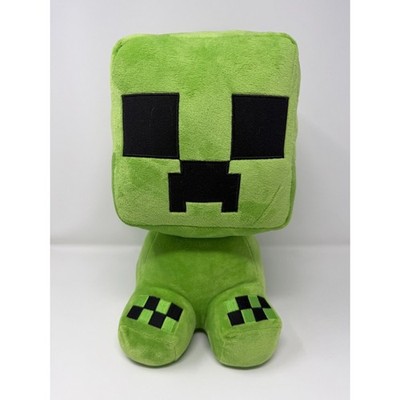 Minecraft Backpack Plush Creeper 3D Design Adjust Locker Loop Green 12.5x8x7.5