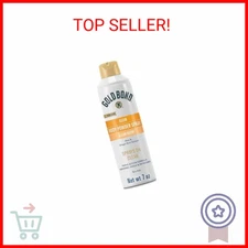 Gold Bond No Mess Clear Invisible Body Powder Spray, 7 oz., Absorbs Odor-Causing