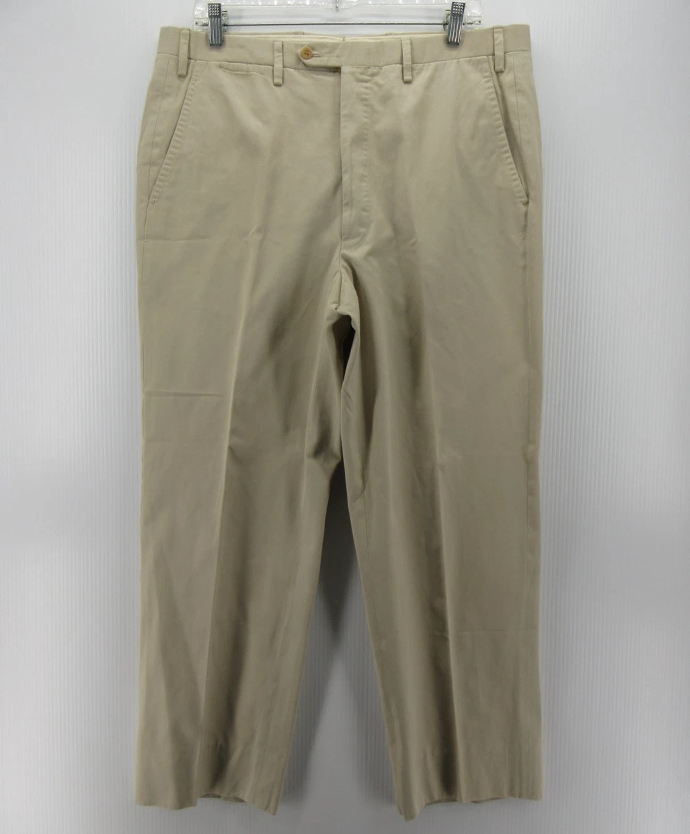 Pantalon Kiton Beige En Lyocell Et Coton - Taille US 42 / EU 58, Neuf Avec étiquettes, Modèle KJY73
